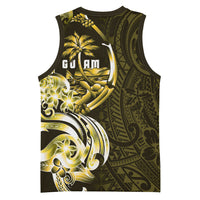 Amariyu Guam Chamorro Basketball Jersey Guahan Seal Tattoo LT14 - Polynesian Pride
