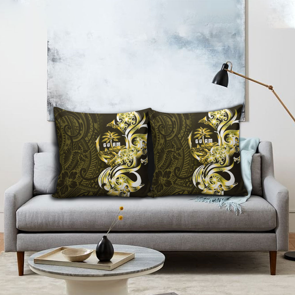 Amariyu Guam Chamorro Pillow Cover Guahan Seal Tattoo LT14 - Polynesian Pride