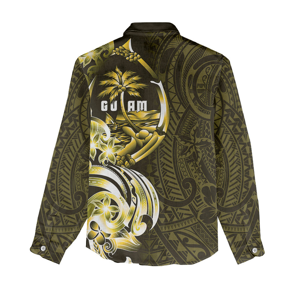 Amariyu Guam Chamorro Women Casual Shirt Guahan Seal Tattoo LT14 - Polynesian Pride