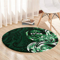 Betde Guam Chamorro Round Carpet Guahan Seal Tattoo LT14 - Polynesian Pride