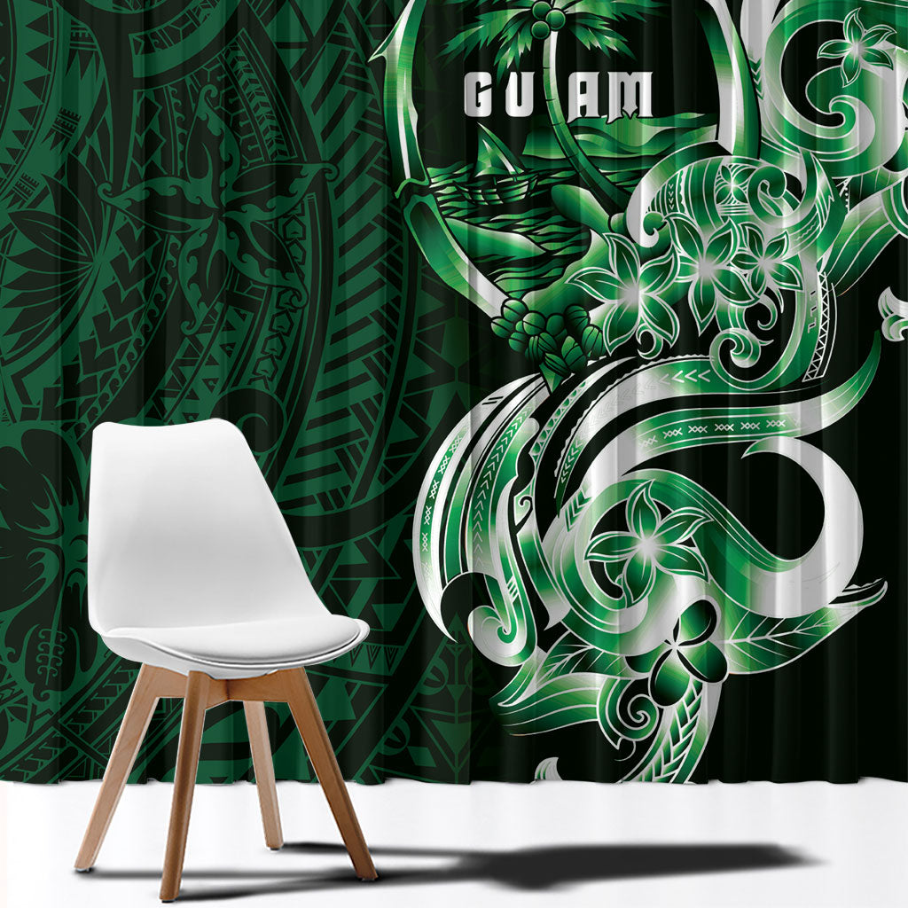 Betde Guam Chamorro Window Curtain Guahan Seal Tattoo LT14 - Polynesian Pride