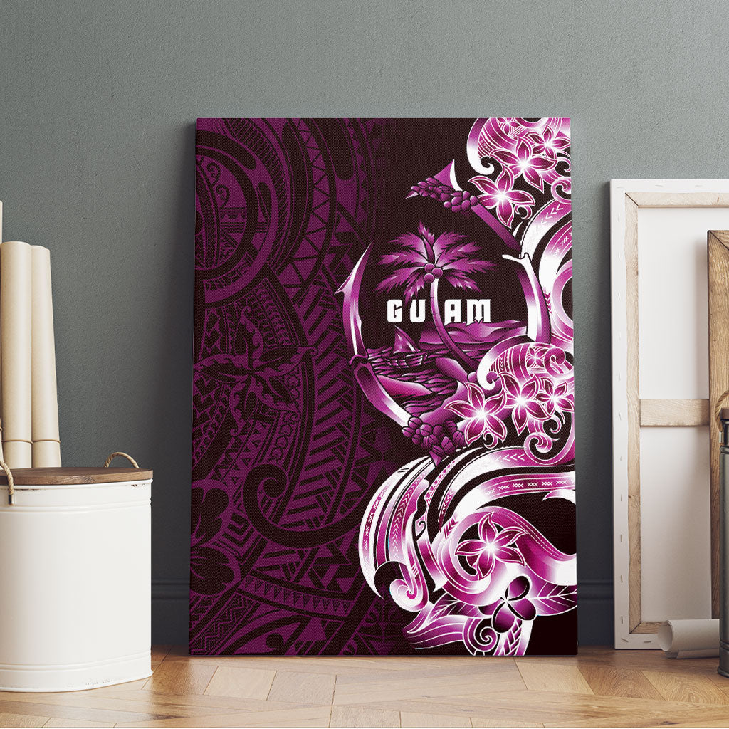 Kulot Di Rosa Guam Chamorro Canvas Wall Art Guahan Seal Tattoo LT14 - Polynesian Pride