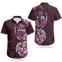 Kulot Di Rosa Guam Chamorro Couples Matching Puletasi and Hawaiian Shirt Guahan Seal Tattoo LT14 - Polynesian Pride