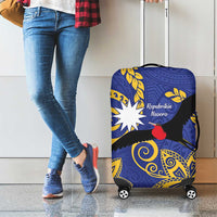 Nauru Angam Day Luggage Cover Naoero Frigate Bird Polynesian Pattern LT14 - Polynesian Pride