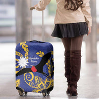 Nauru Angam Day Luggage Cover Naoero Frigate Bird Polynesian Pattern LT14 - Polynesian Pride