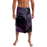Personalised Pohnpei Nukuoro Micronesia Lavalava Polynesian Tattoo Curves Purple Version LT14 Purple - Polynesian Pride