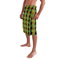Aloha Hawaii Ilima Maile Lei Lavalava Palaka Inspired Hawaiian-plaid Black LT14 - Polynesian Pride