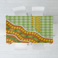 Hawaii Leis Palaka Motifs Tablecloth Pikake Pakalana Maile Ilima Kakau Style LT14 Multicolor - Polynesian Pride