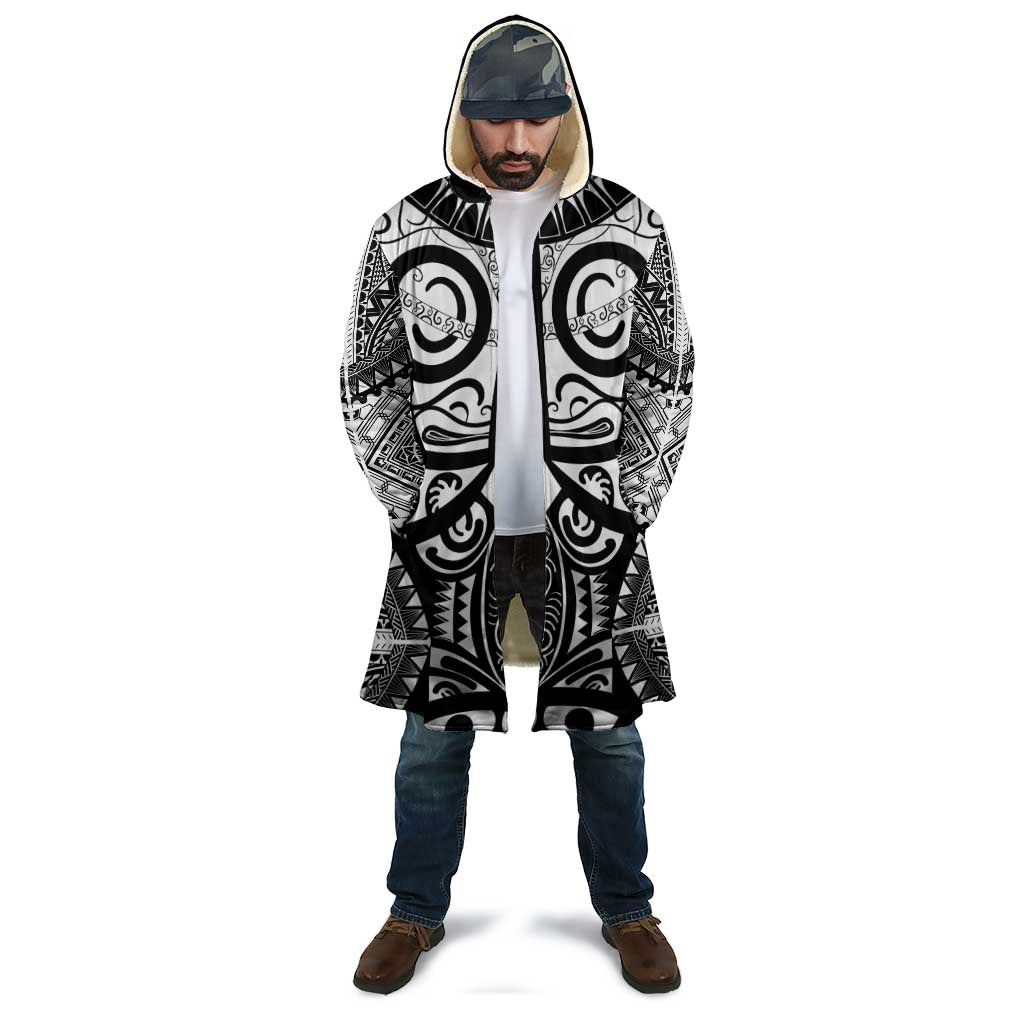 Marquesas Islands Cloak Marquesan Tattoo Black White Color LT14 - Polynesian Pride
