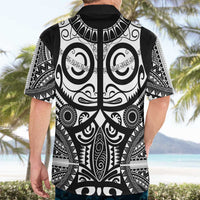 Marquesas Islands Hawaiian Shirt Marquesan Tattoo Black White Color LT14 - Polynesian Pride