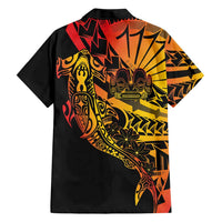 Gradient Marquesas Islands Hawaiian Shirt Marquesan Matatiki Hammerhead Shark Patutiki LT14 - Polynesian Pride