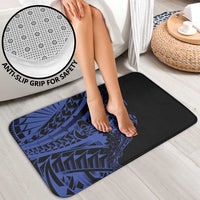 Blue Marquesas Islands Bathroom Set Marquesan Matatiki Hammerhead Shark Patutiki LT14 - Polynesian Pride