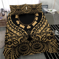 Austral Islands Bedding Set Tuhaa Pae Penu Stars Necklace Gold LT14 - Polynesian Pride