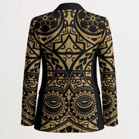 Austral Islands Blazer Tuhaa Pae Penu Stars Necklace Gold - Polynesian Pride