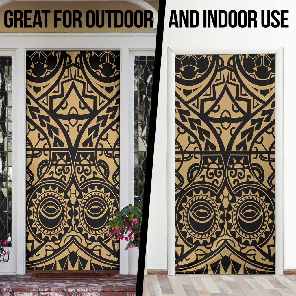 Austral Islands Door Cover Tuhaa Pae Penu Stars Necklace Gold - Polynesian Pride