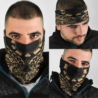 Austral Islands Neck Gaiter Tuhaa Pae Penu Stars Necklace Gold - Polynesian Pride