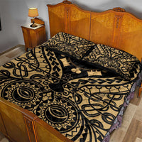 Austral Islands Quilt Bed Set Tuhaa Pae Penu Stars Necklace Gold LT14 - Polynesian Pride