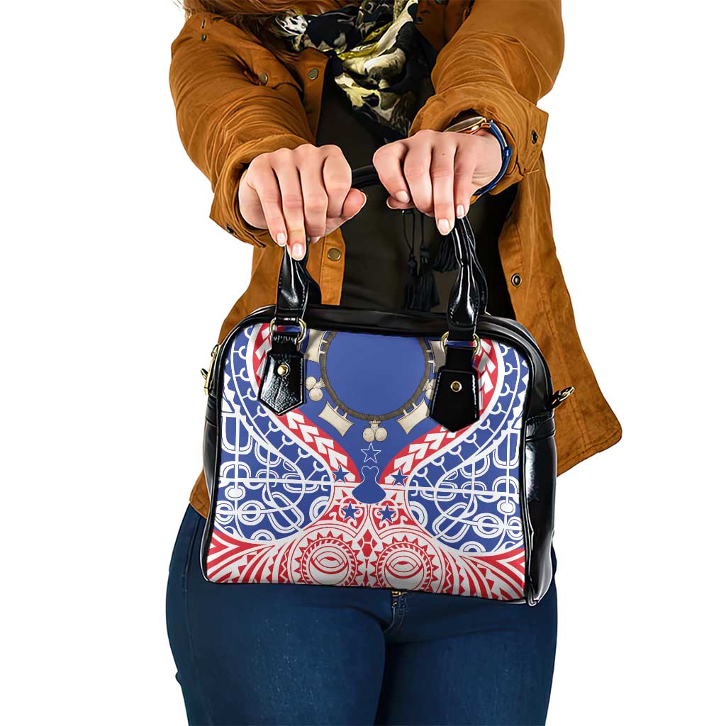 Austral Islands Shoulder Handbag Tuhaa Pae Penu Stars Necklace Red LT14 One Size Red - Polynesian Pride