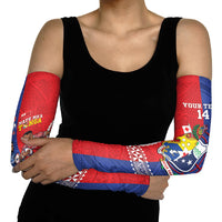 Toa Samoa Mate Ma'a Tonga Rugby Together Custom Arm Sleeves LT14 - Polynesian Pride