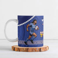 Toa Samoa Mate Ma'a Tonga Rugby Together Ceramic Mug LT14 Multicolor - Polynesian Pride