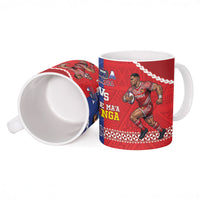 Toa Samoa Mate Ma'a Tonga Rugby Together Ceramic Mug LT14 - Polynesian Pride
