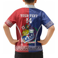 Toa Samoa Mate Ma'a Tonga Rugby Together Custom Kid Hawaiian Shirt LT14 - Polynesian Pride