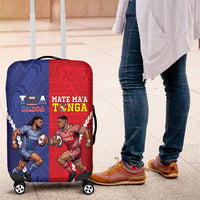 Toa Samoa Mate Ma'a Tonga Rugby Together Luggage Cover LT14 Multicolor - Polynesian Pride