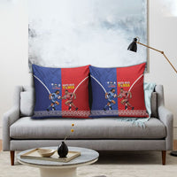 Toa Samoa Mate Ma'a Tonga Rugby Together Pillow Cover LT14 - Polynesian Pride