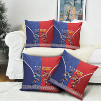 Toa Samoa Mate Ma'a Tonga Rugby Together Pillow Cover LT14 - Polynesian Pride