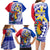 Personalised Philippines Family Matching Long Sleeve Bodycon Dress and Hawaiian Shirt Filipino Sarimanok With Polynesian Tattoo LT14 - Polynesian Pride