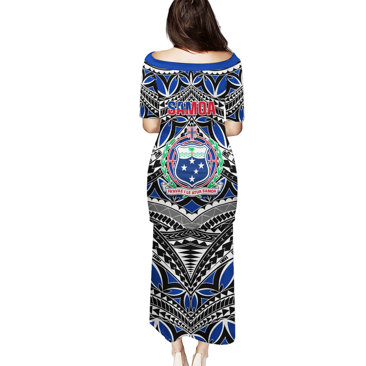 Samoa 685 Puletasi Samoan Coat Of Arms Simple Style LT14 - Polynesian Pride