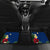 United States And Fiji Car Mats USA Flag Eagle Mix Fijian Coat Of Arms Tapa Pattern LT14 - Polynesian Pride