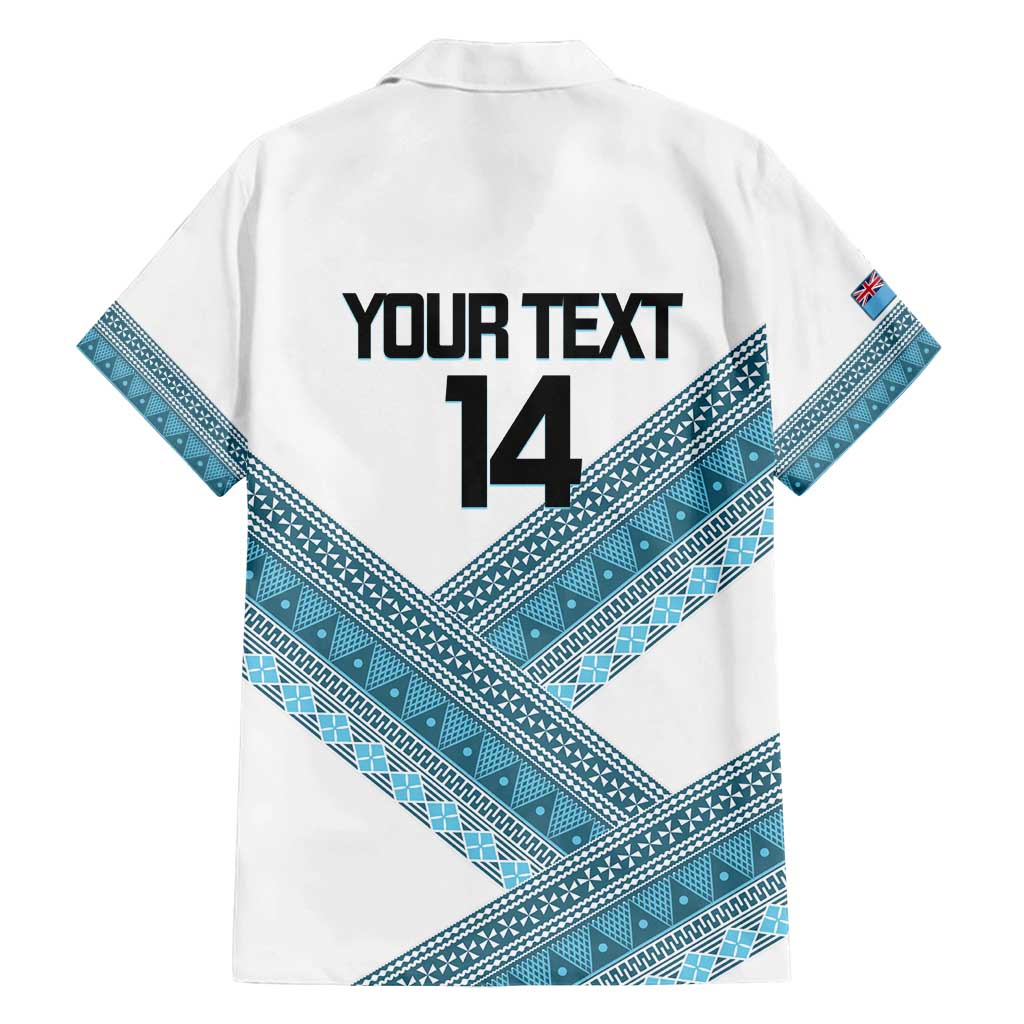 Custom Fiji Tapa Rugby 2025 Family Matching Tank Maxi Dress and Hawaiian Shirt Go Champions Fijiana LT14 - Polynesian Pride