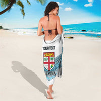 Custom Fiji Tapa Rugby 2025 Sarong Go Champions Fijiana