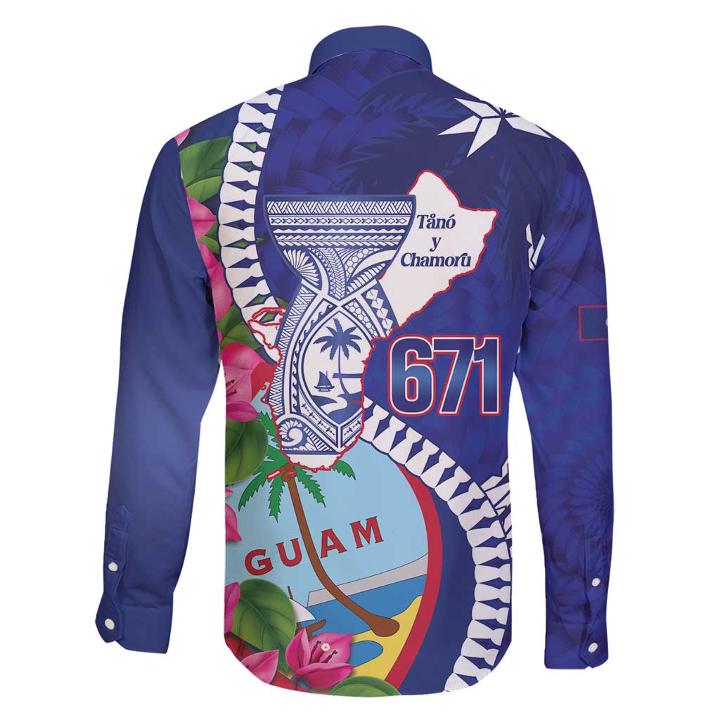 Biba Guam Liberation Day Family Matching Off Shoulder Short Dress and Hawaiian Shirt Tano y Chamoru Latte Stone Blue LT14 - Polynesian Pride