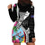 Biba Guam Liberation Day Hoodie Dress Tano y Chamoru Latte Stone Black