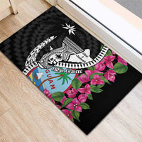 Biba Guam Liberation Day Rubber Doormat Tano y Chamoru Latte Stone Black