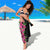 Biba Guam Liberation Day Sarong Tano y Chamoru Latte Stone Black