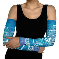 Kuri Dog Waka New Zealand Matariki Arm Sleeves Ocean Sharks Maori Tattoo