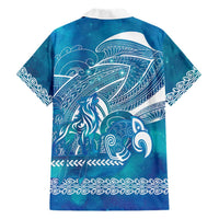 Kuri Dog Waka New Zealand Matariki Hawaiian Shirt Ocean Sharks Maori Tattoo LT14 - Polynesian Pride