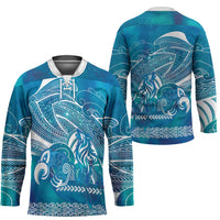 Kuri Dog Waka New Zealand Matariki Hockey Jersey Ocean Sharks Maori Tattoo LT14 - Polynesian Pride