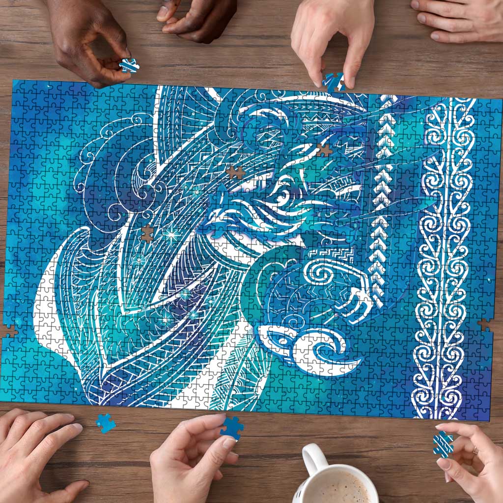Kuri Dog Waka New Zealand Matariki Puzzle Ocean Sharks Maori Tattoo