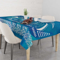 Kuri Dog Waka New Zealand Matariki Tablecloth Ocean Sharks Maori Tattoo