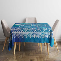Kuri Dog Waka New Zealand Matariki Tablecloth Ocean Sharks Maori Tattoo
