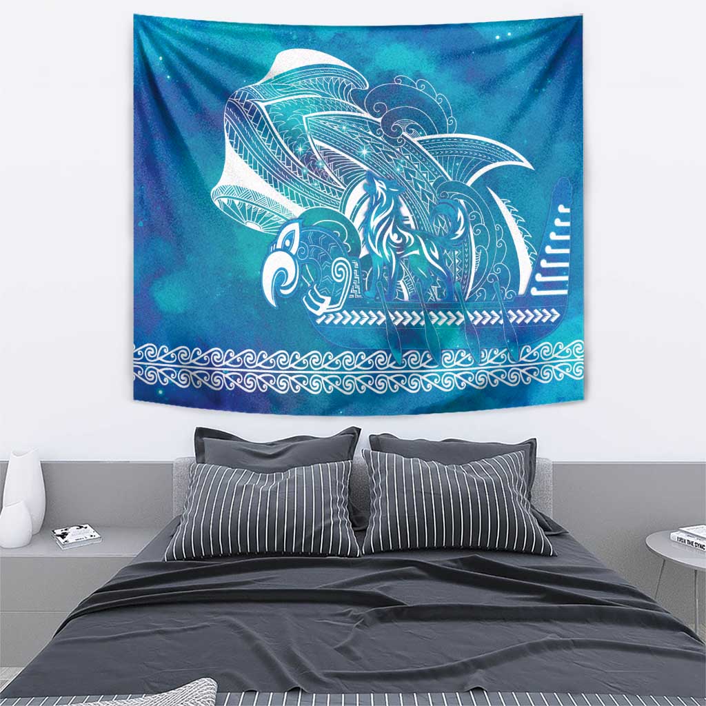 Kuri Dog Waka New Zealand Matariki Tapestry Ocean Sharks Maori Tattoo