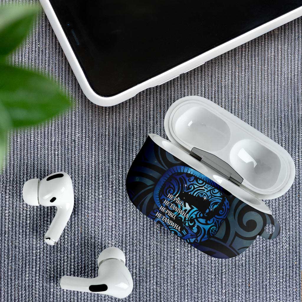 Tuna Eel New Zealand Matariki AirPods Case He Piko He Taniwha Maori Pattern