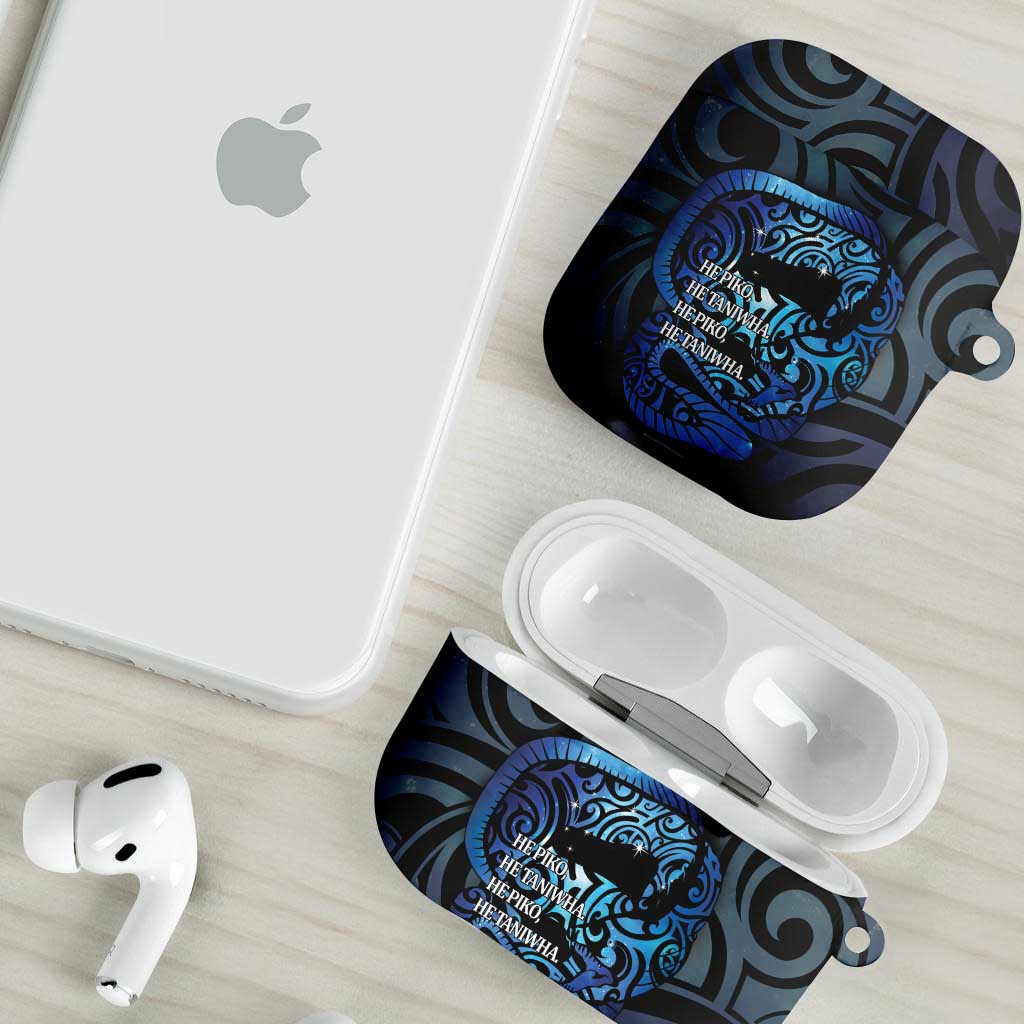 Tuna Eel New Zealand Matariki AirPods Case He Piko He Taniwha Maori Pattern