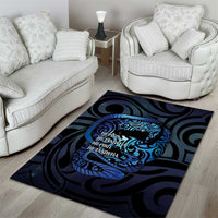 Tuna Eel New Zealand Matariki Area Rug He Piko He Taniwha Maori Pattern