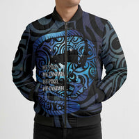 Tuna Eel New Zealand Matariki Bomber Puffer Jacket He Piko He Taniwha Maori Pattern