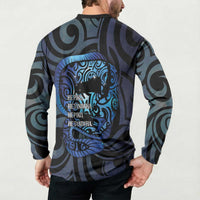 Tuna Eel New Zealand Matariki Button Sweatshirt He Piko He Taniwha Maori Pattern